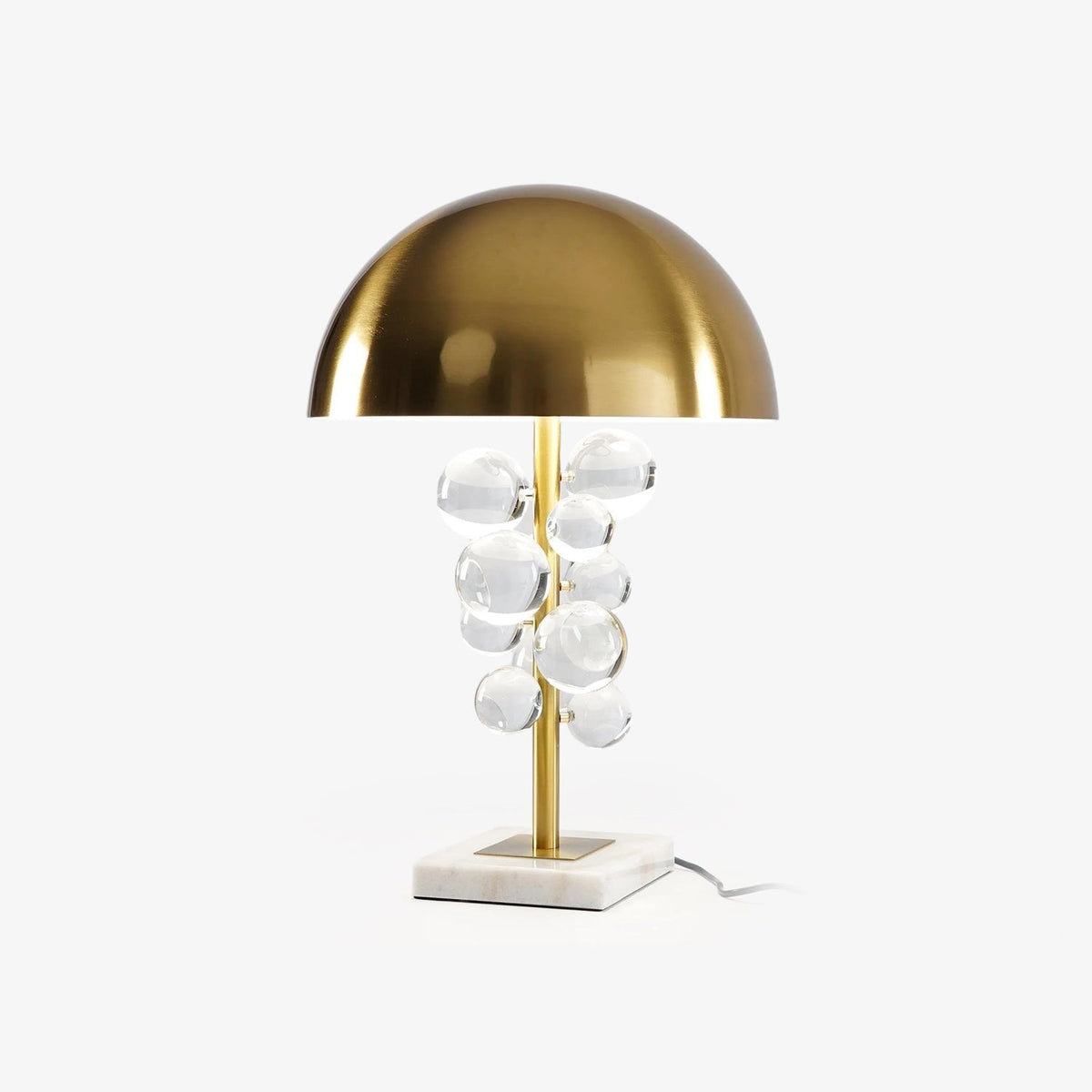 Petoeria moderne Marmor-Tischlampe