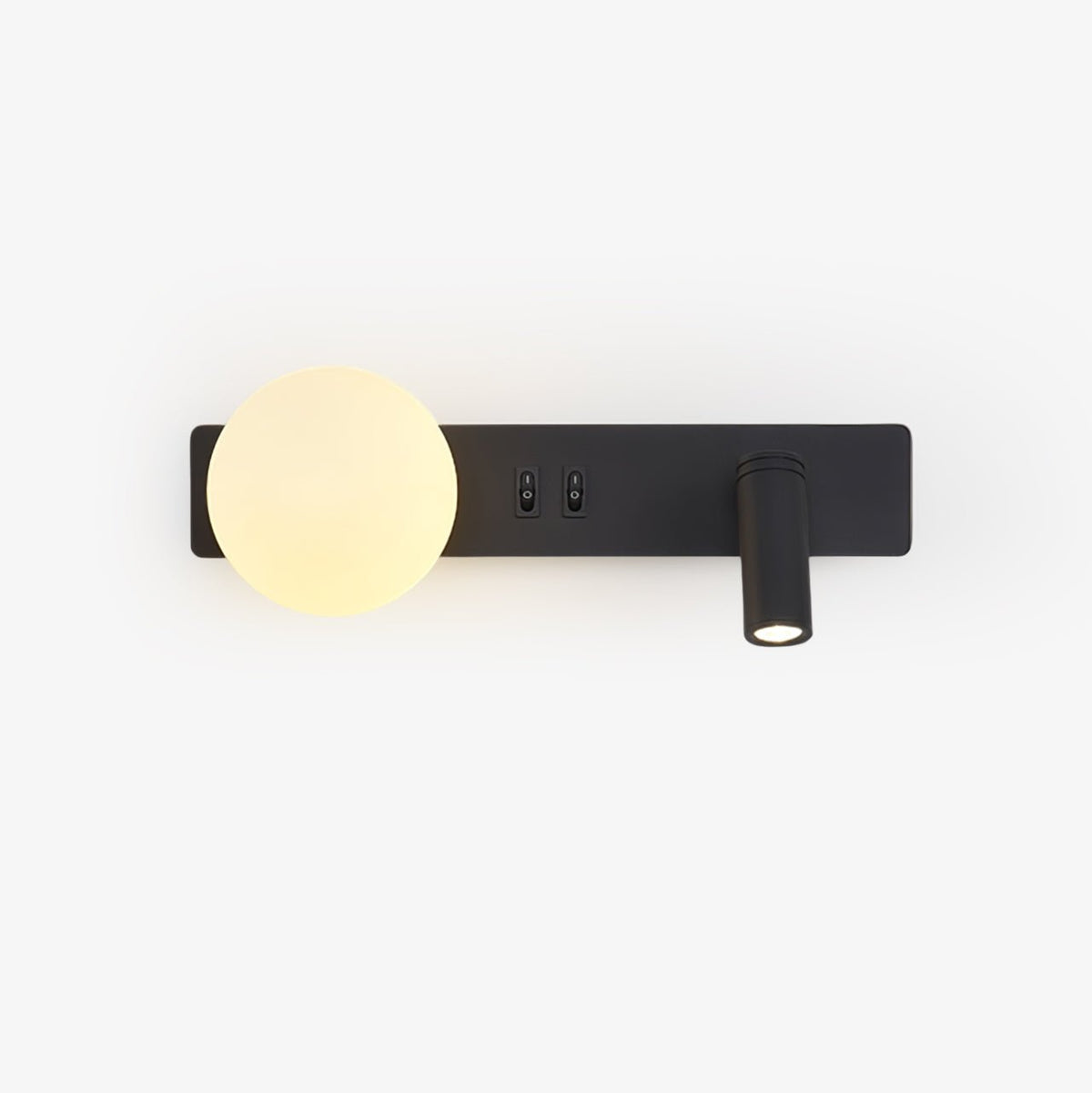 Thalior zeitgenössische minimalistische schlanke Glas-Wandleuchte