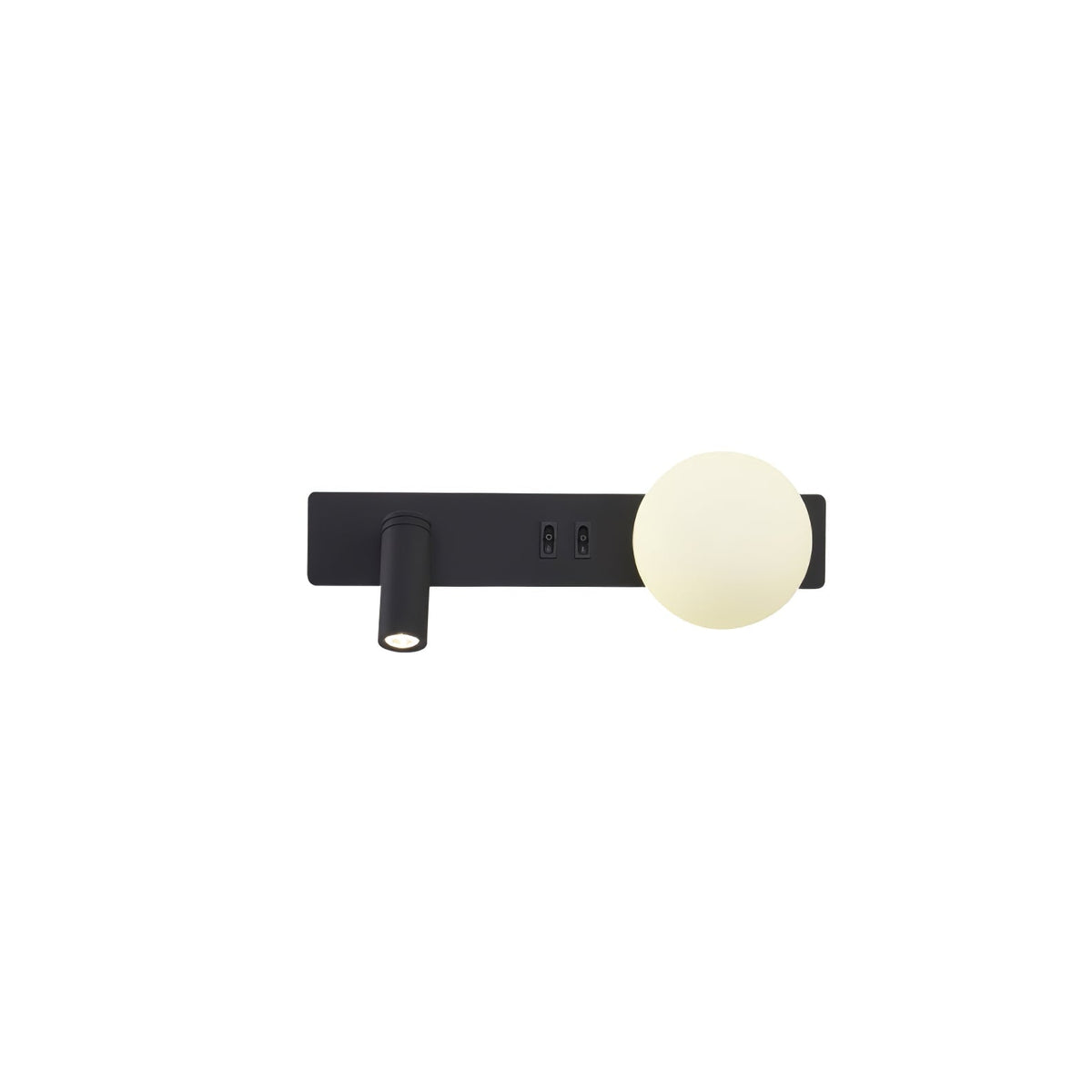 Thalior zeitgenössische minimalistische schlanke Glas-Wandleuchte
