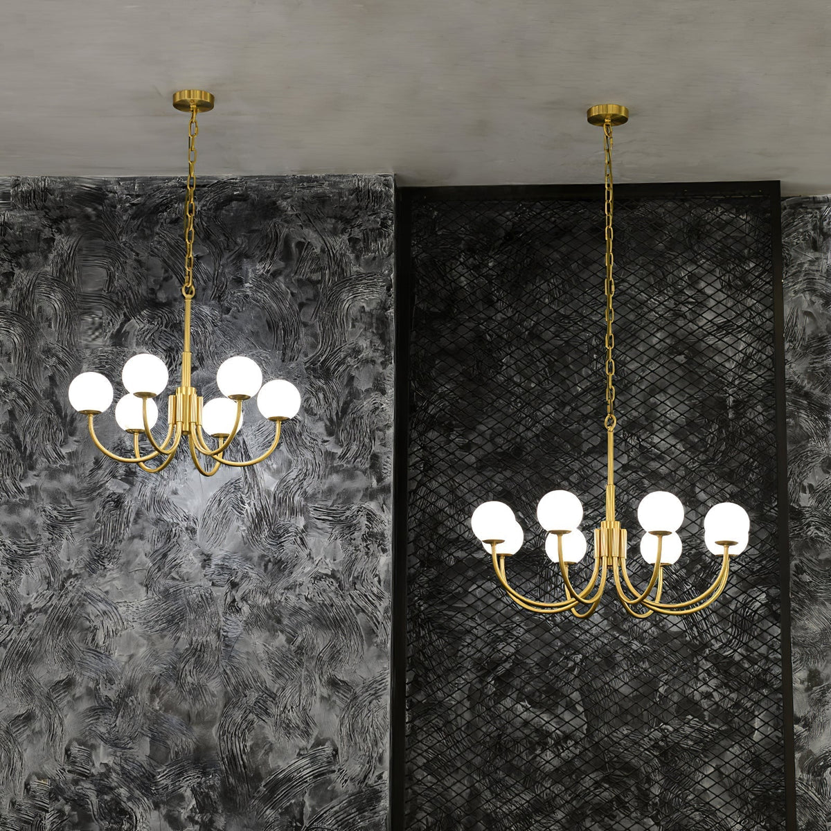 Kronleuchter Alabaster luxuriös
