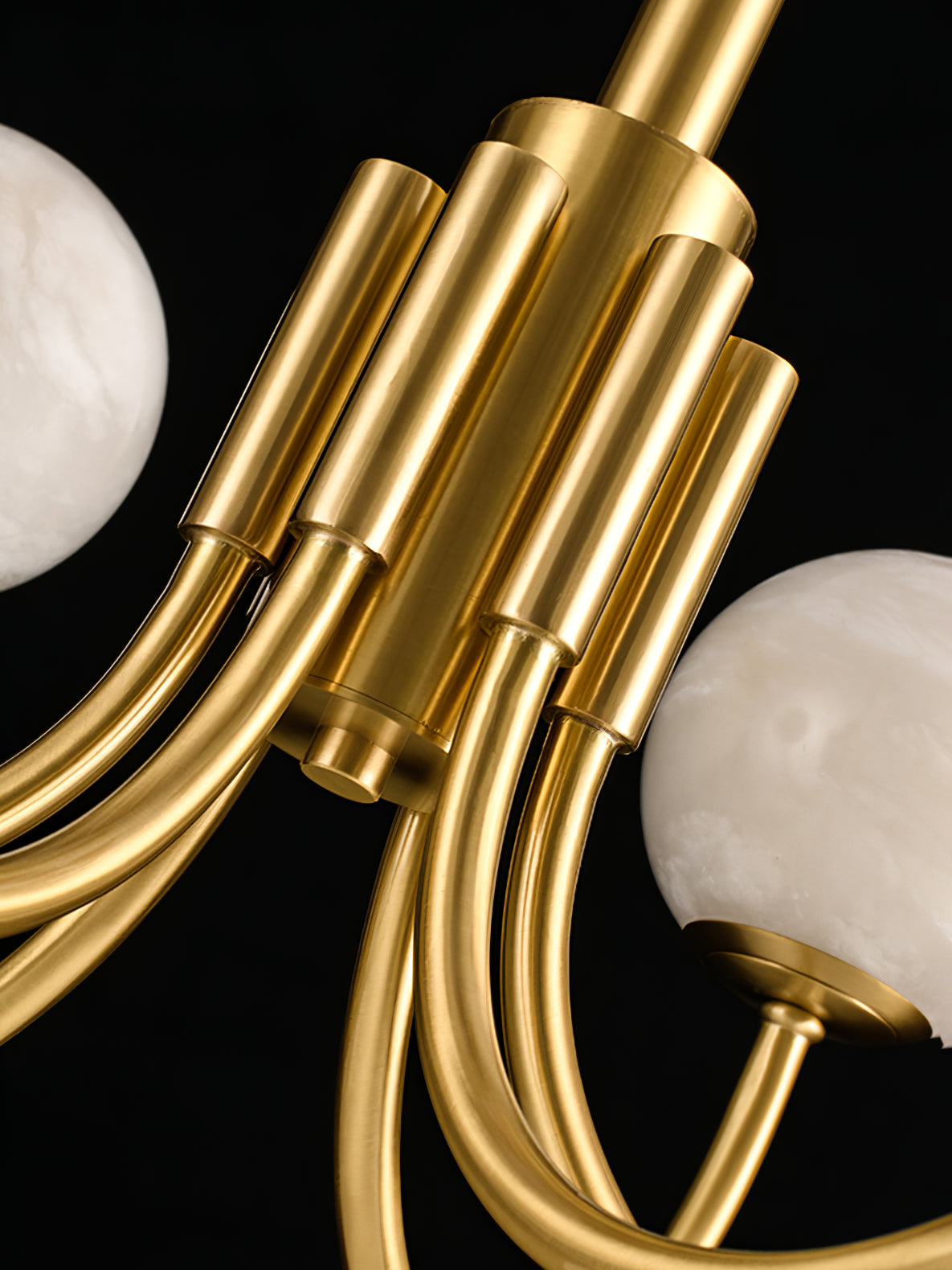 Kronleuchter Alabaster luxuriös
