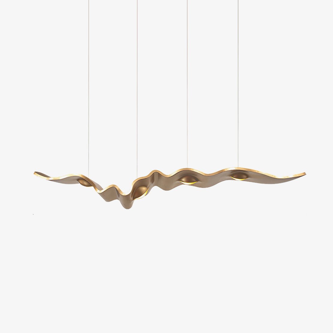 Raelis Kronleuchter Gold Ribbon