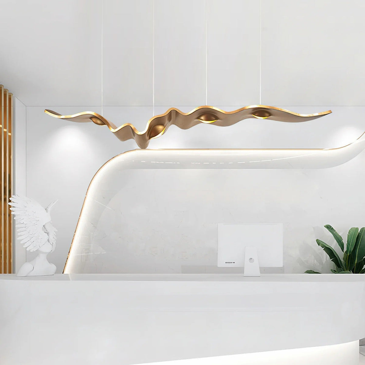Raelis Kronleuchter Gold Ribbon