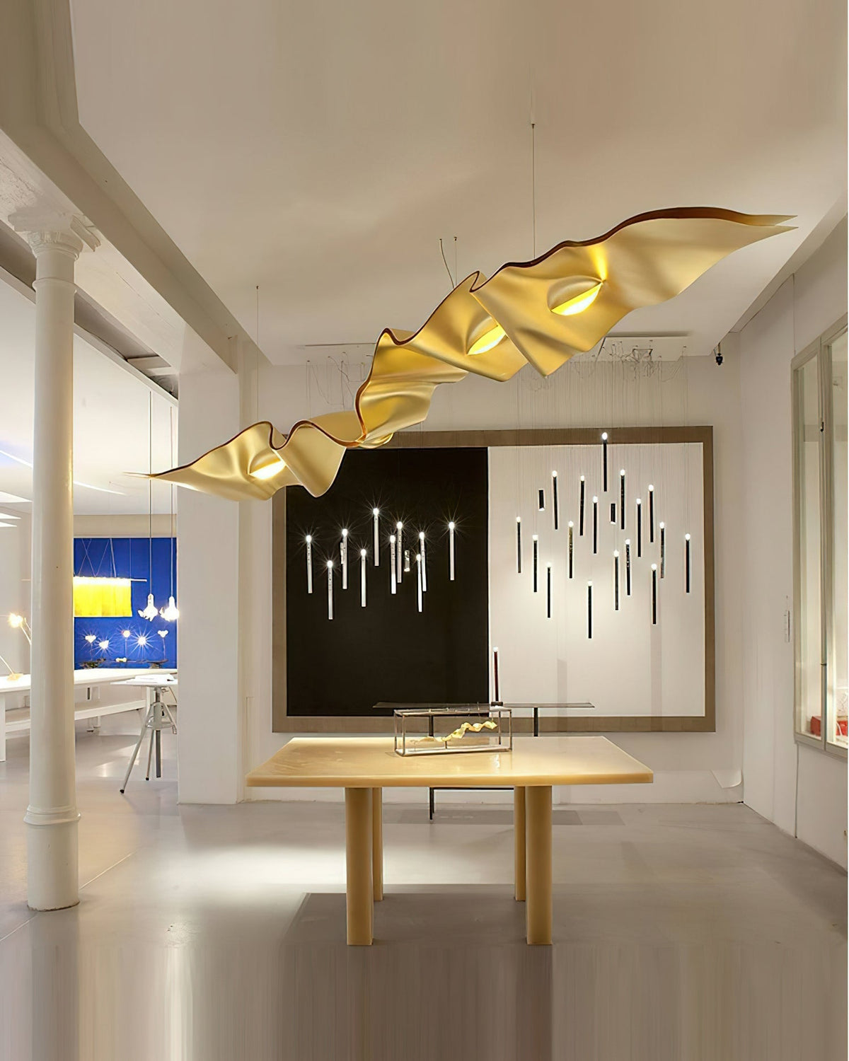 Raelis Kronleuchter Gold Ribbon