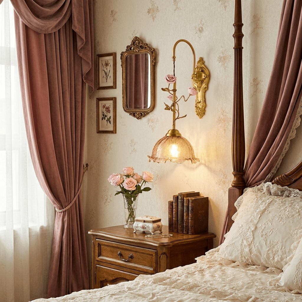 Clarisse Gold & Wandleuchte