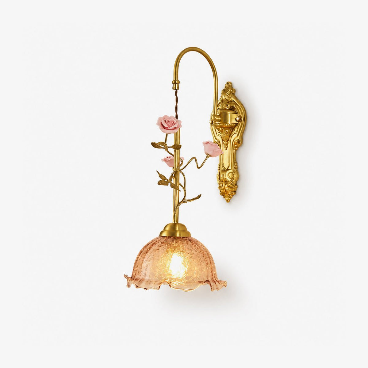 Clarisse Gold & Wandleuchte