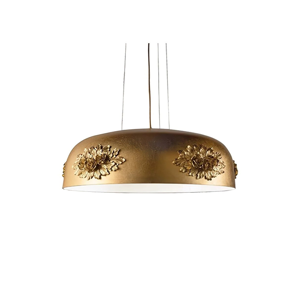 Zesolila Traditionelle Kunst Gold Pendelleuchte