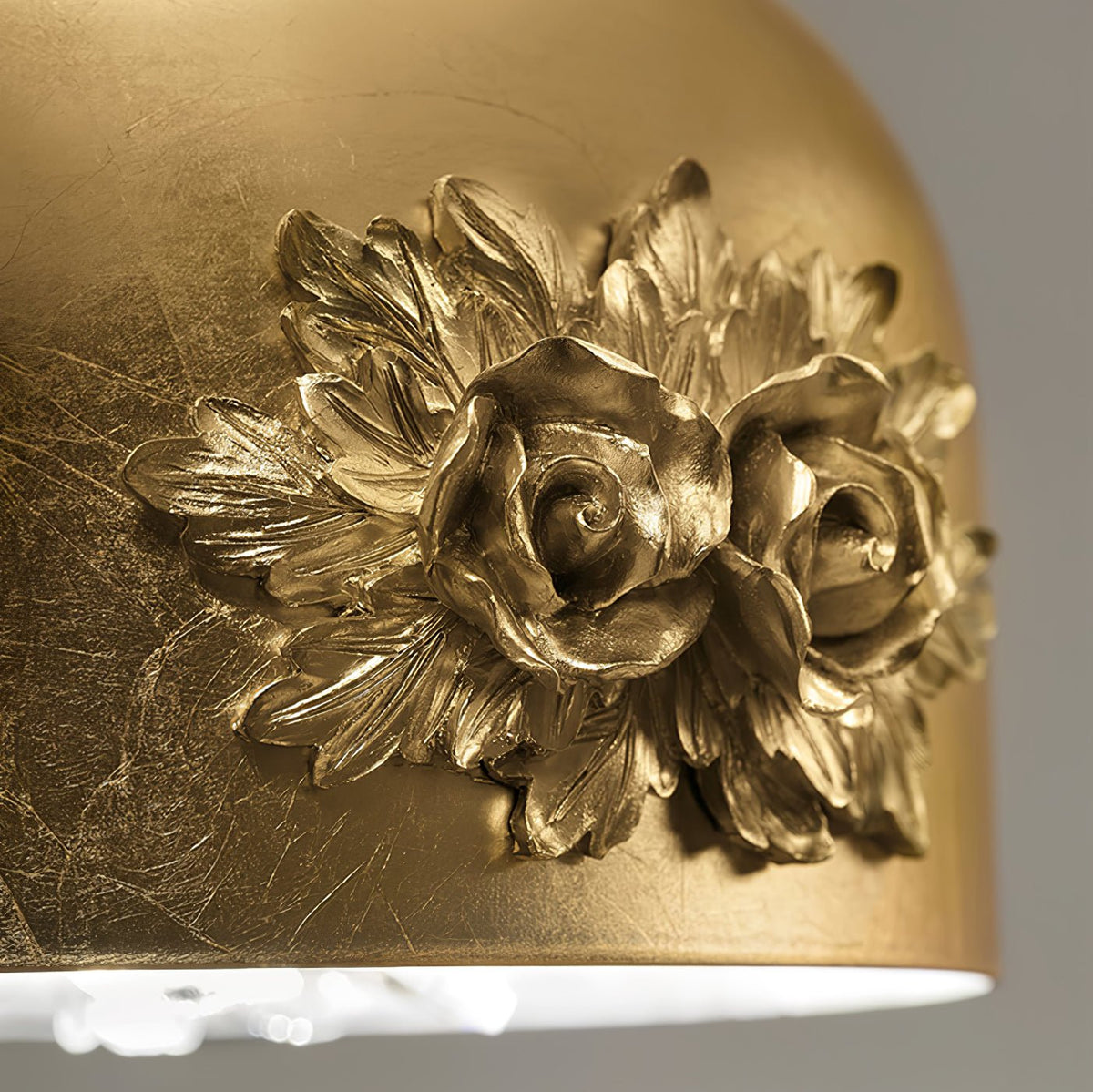 Zesolila Traditionelle Kunst Gold Pendelleuchte