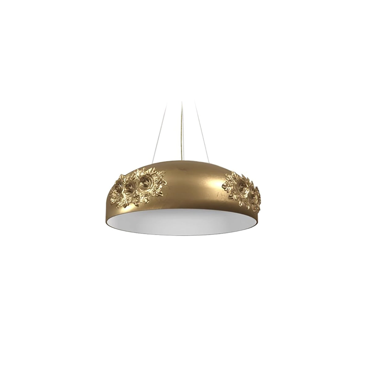 Zesolila Traditionelle Kunst Gold Pendelleuchte