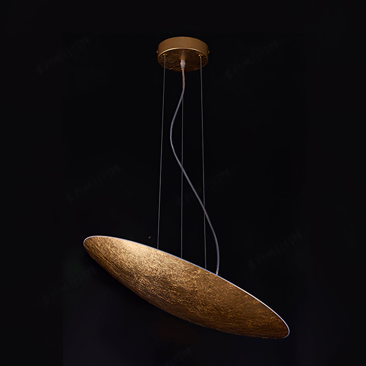 Rusken Goldfolie Pendelleuchte