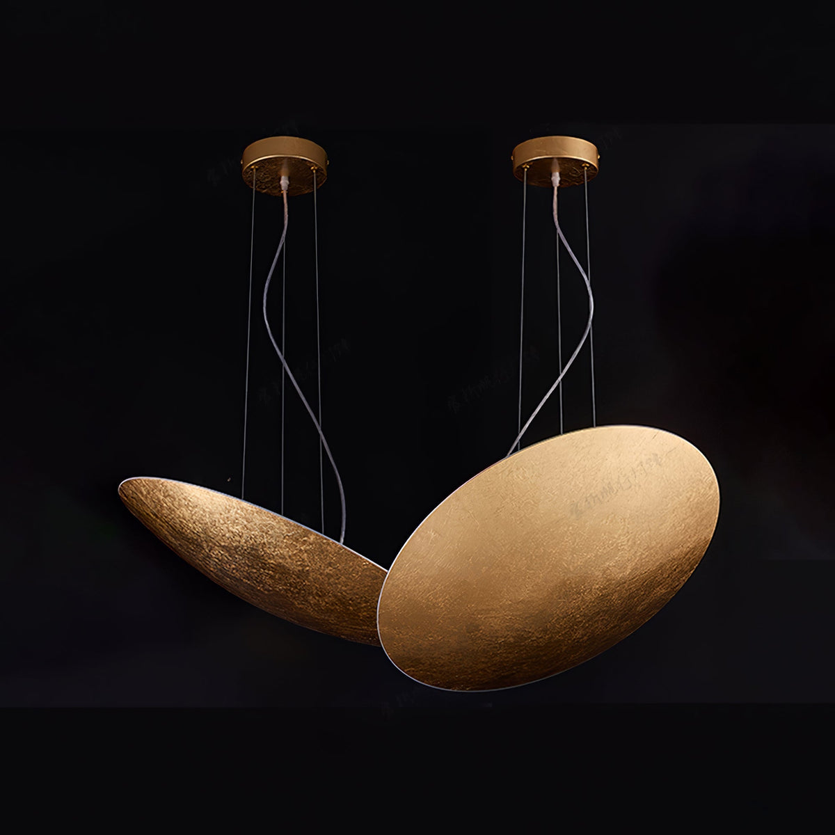 Rusken Goldfolie Pendelleuchte
