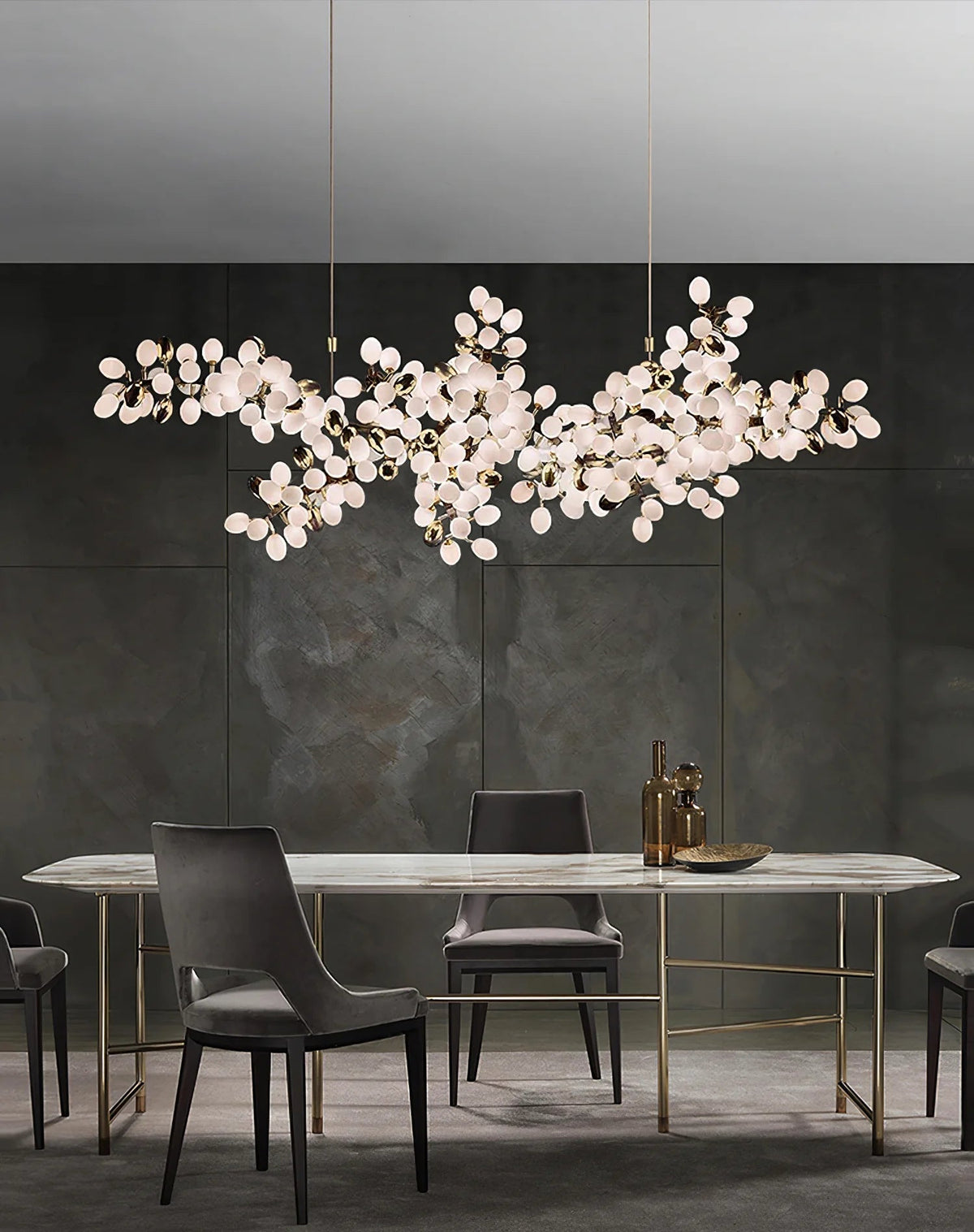 Aldo Elegant Kronleuchter aus Glas