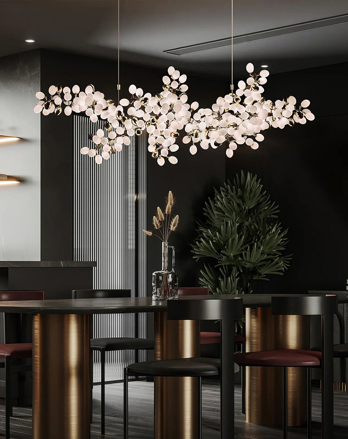 Aldo Elegant Kronleuchter aus Glas