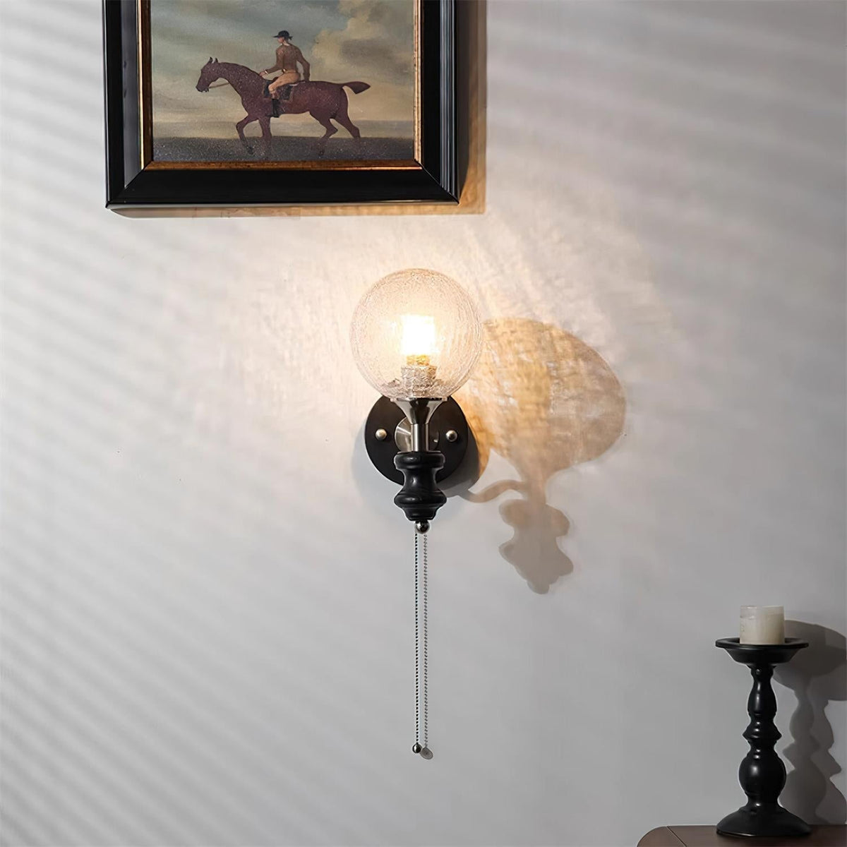 Duvin Wandleuchte Kugelschirm Vintage Minimalistisch Flur | Cielum