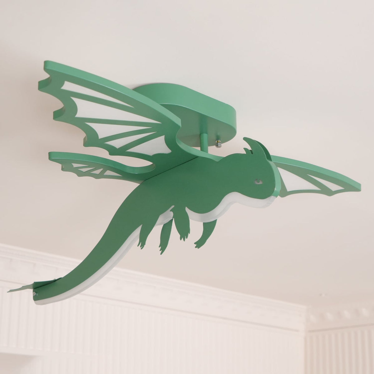 Miriora Deckenleuchte Grün Dinosaur LED