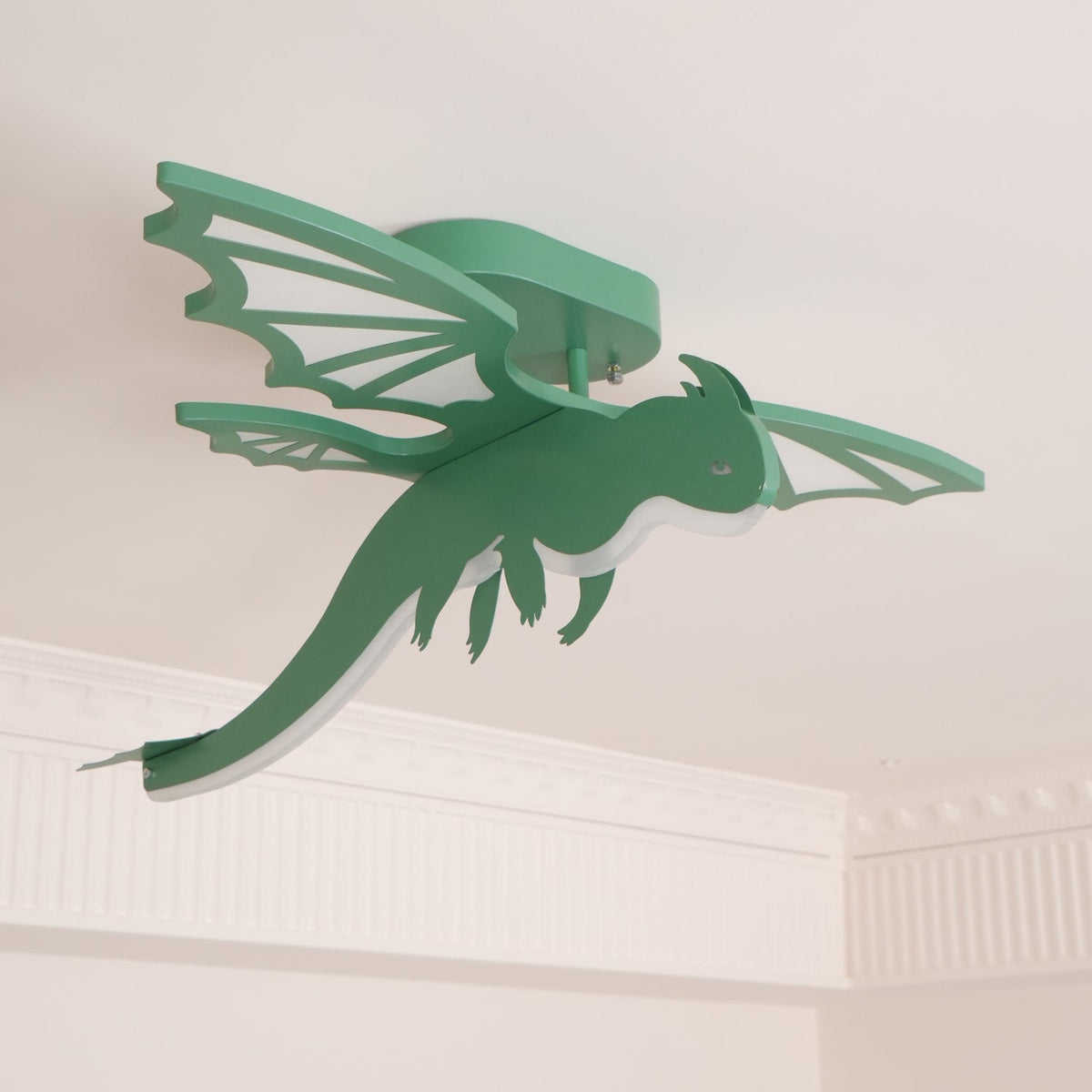 Miriora Deckenleuchte Grün Dinosaur LED