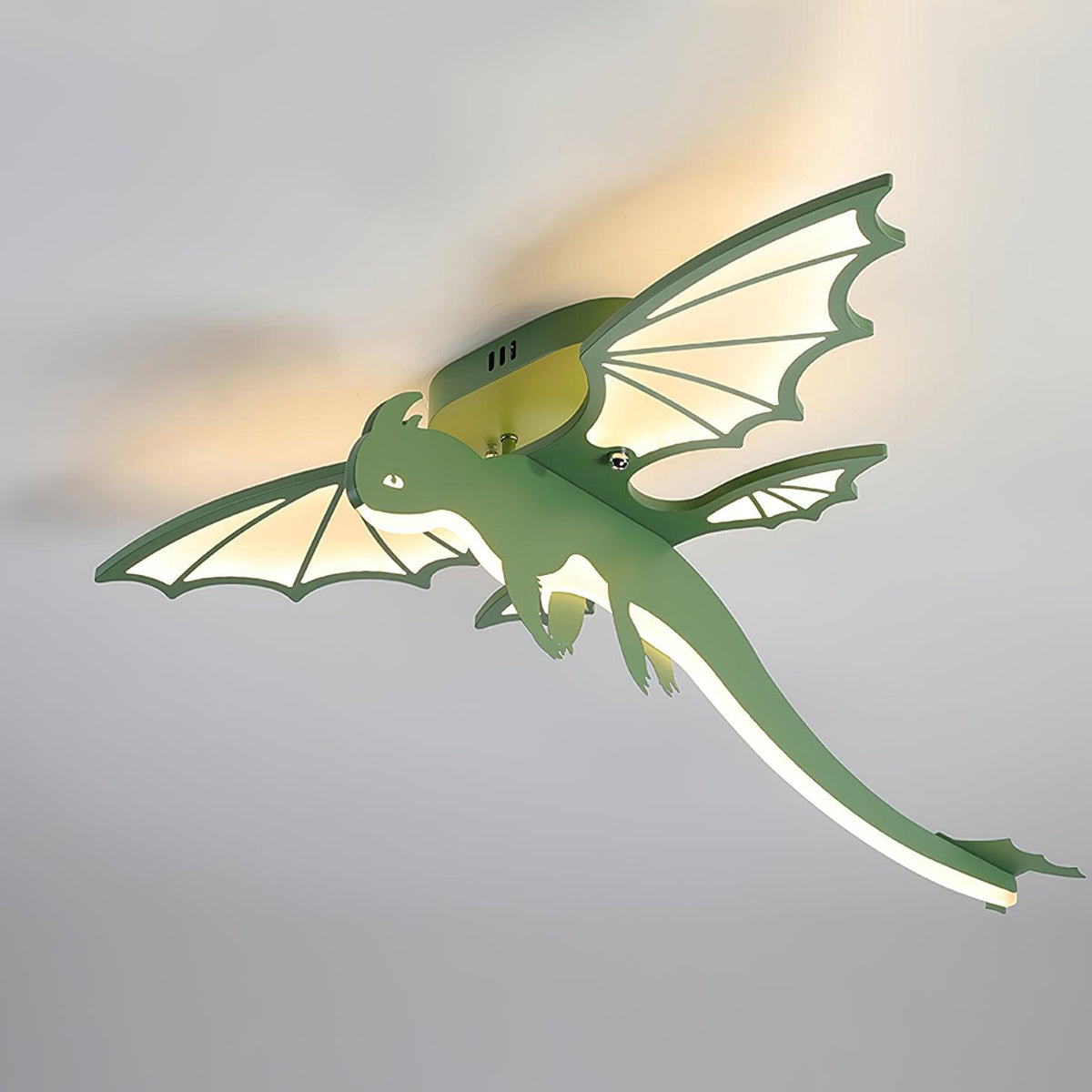 Miriora Deckenleuchte Grün Dinosaur LED