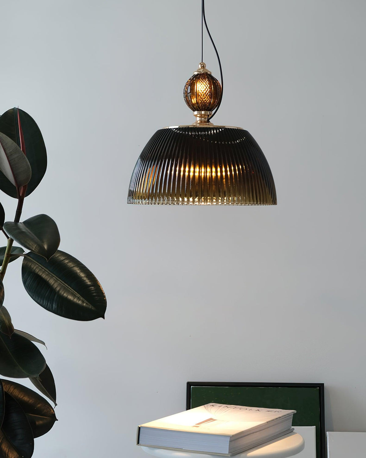 Nray Pendelleuchte aus Glas im Retro-Stil