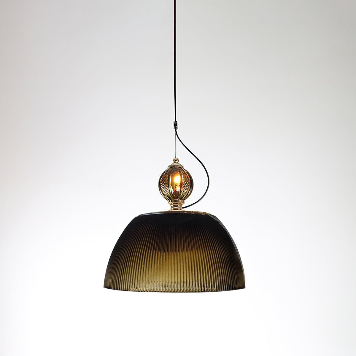 Nray Pendelleuchte aus Glas im Retro-Stil