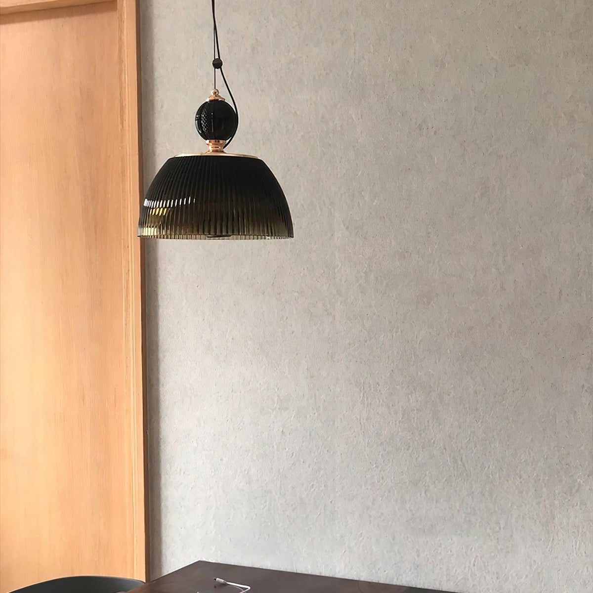 Nray Pendelleuchte aus Glas im Retro-Stil