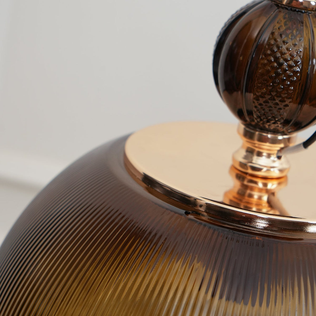 Nray Pendelleuchte aus Glas im Retro-Stil