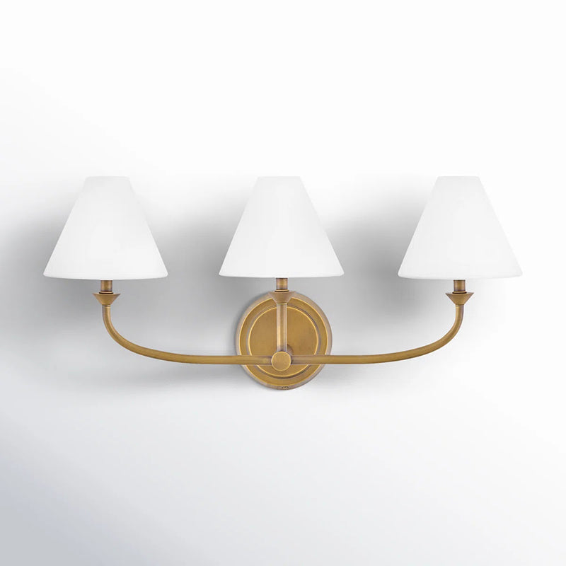 Oriisina Messing-Wandleuchte