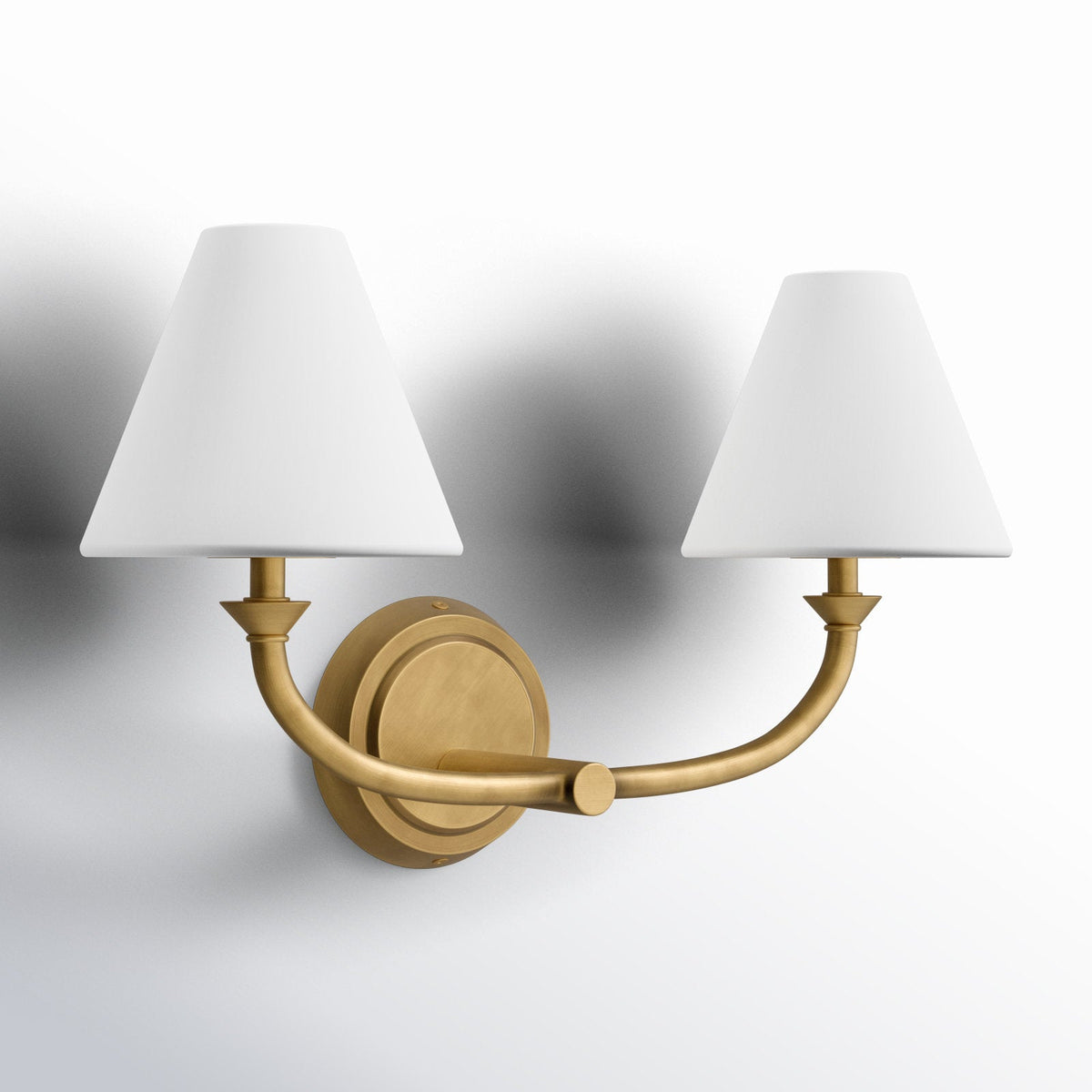 Oriisina Messing-Wandleuchte