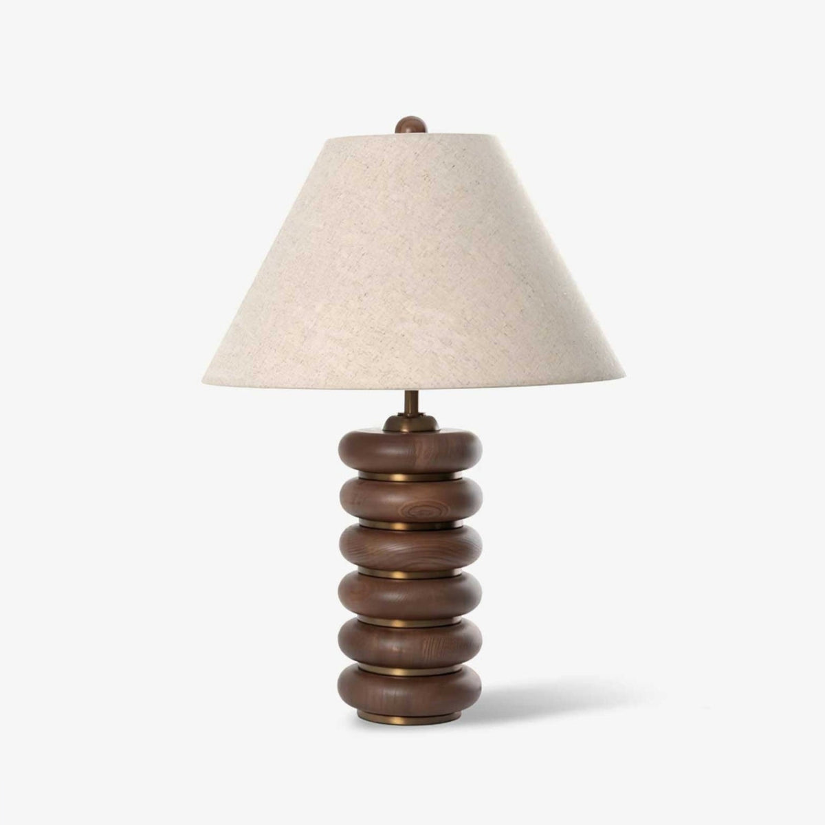 Rinalia Minimalistische Tischleuchte aus Holz