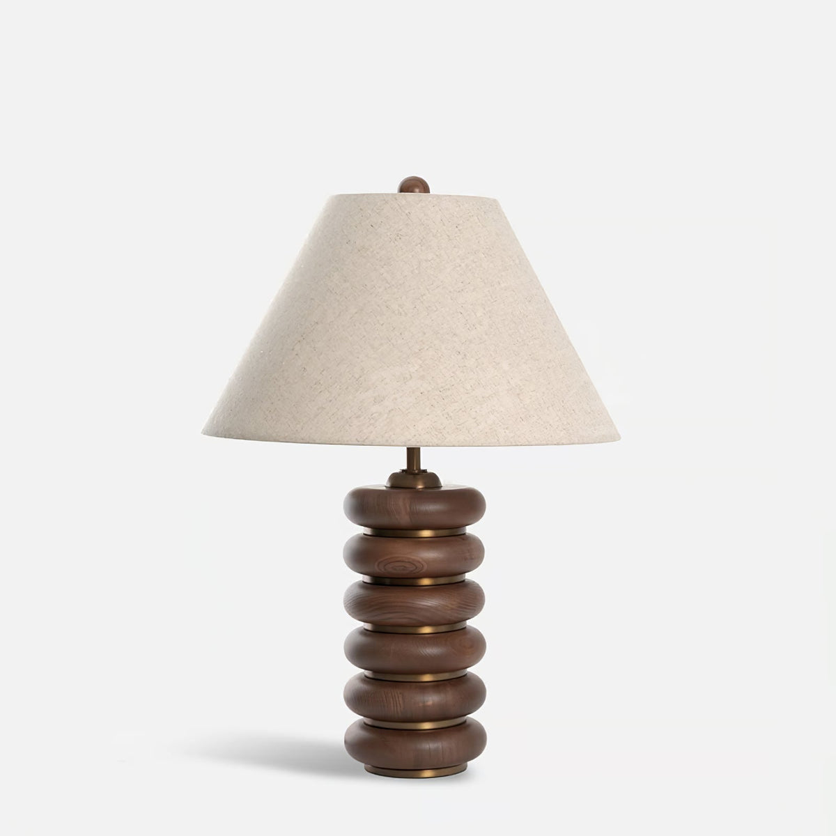 Rinalia Minimalistische Tischleuchte aus Holz