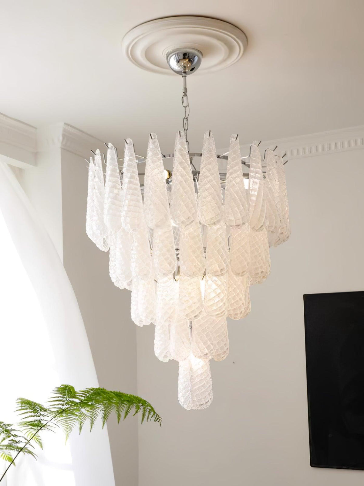 Zemaryra Kronleuchter aus Glas
