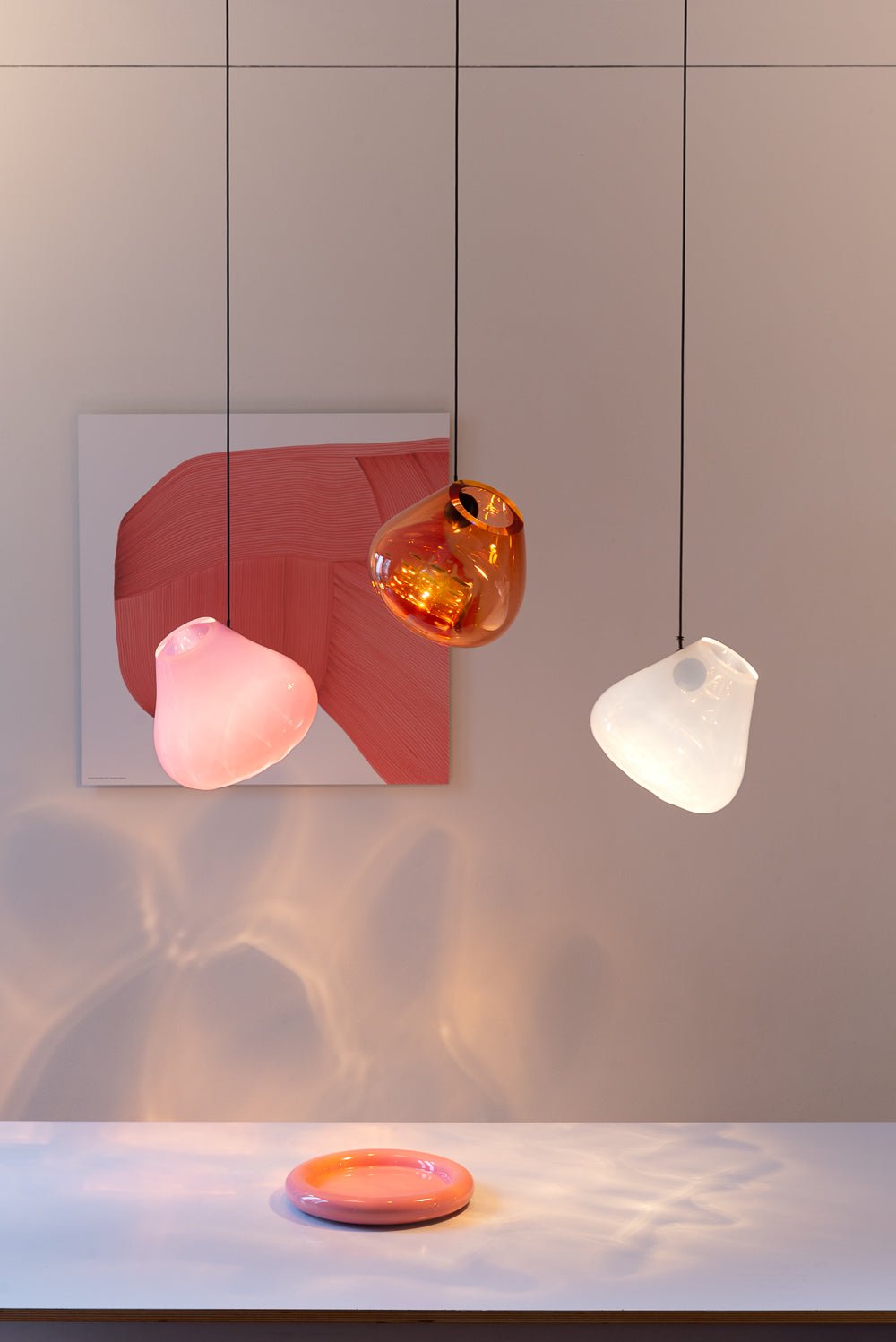 Callie moderne Pendelleuchte aus Glas