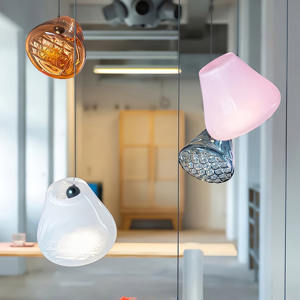 Callie moderne Pendelleuchte aus Glas