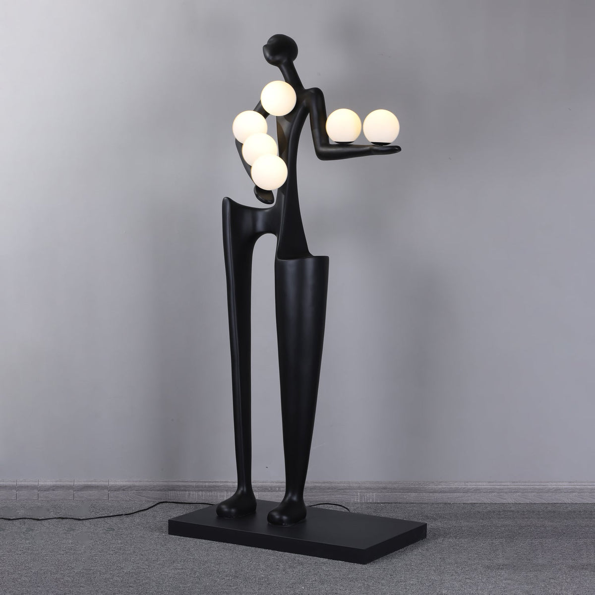 Viraeette Stehleuchte Kunststehleuchte und aus Kunststoff