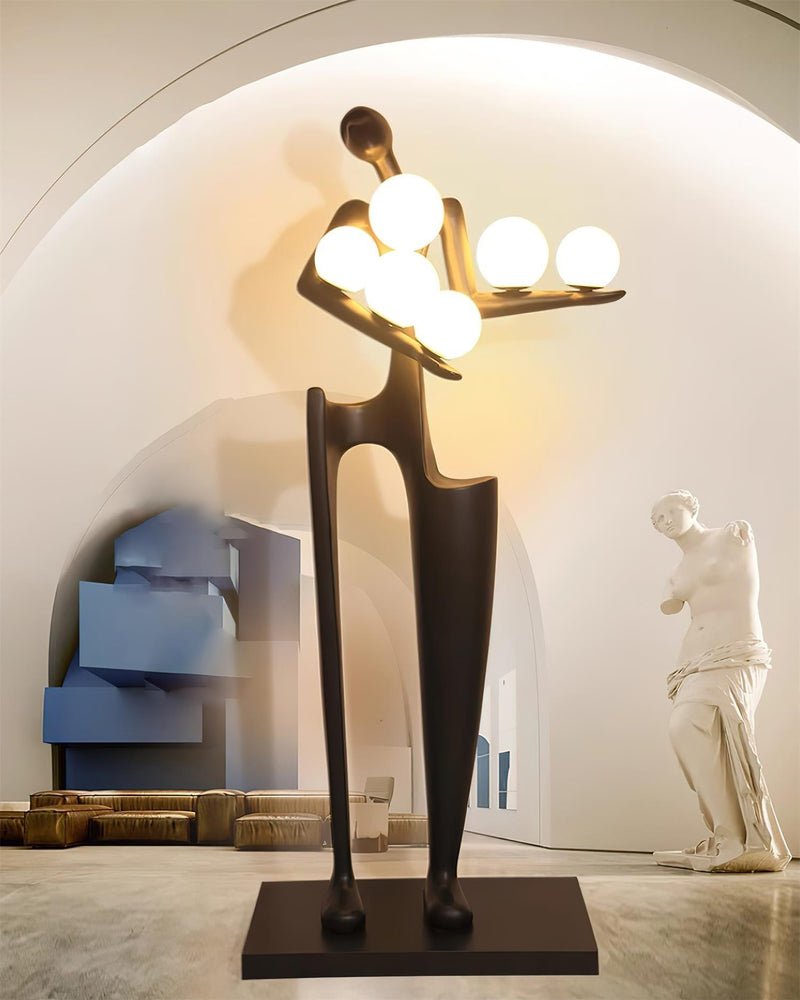 Viraeette Stehleuchte Kunststehleuchte und aus Kunststoff