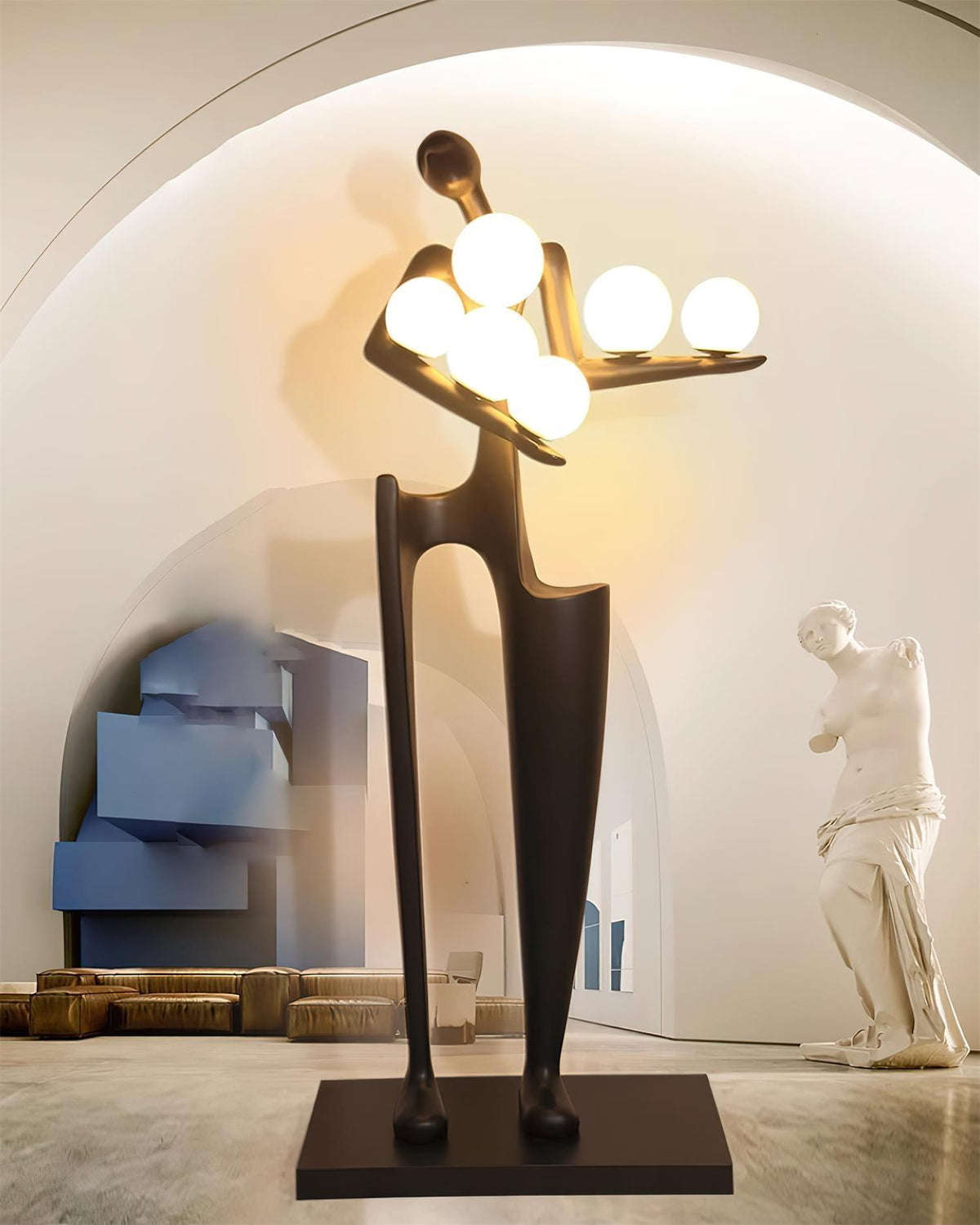 Viraeette Stehleuchte Kunststehleuchte und aus Kunststoff