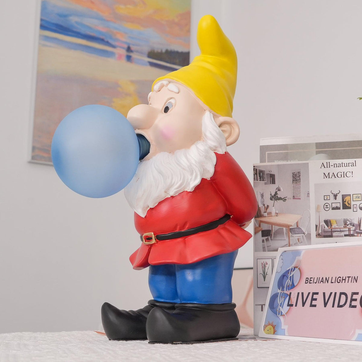 Brisa Kunstharz-Tischleuchte Playful