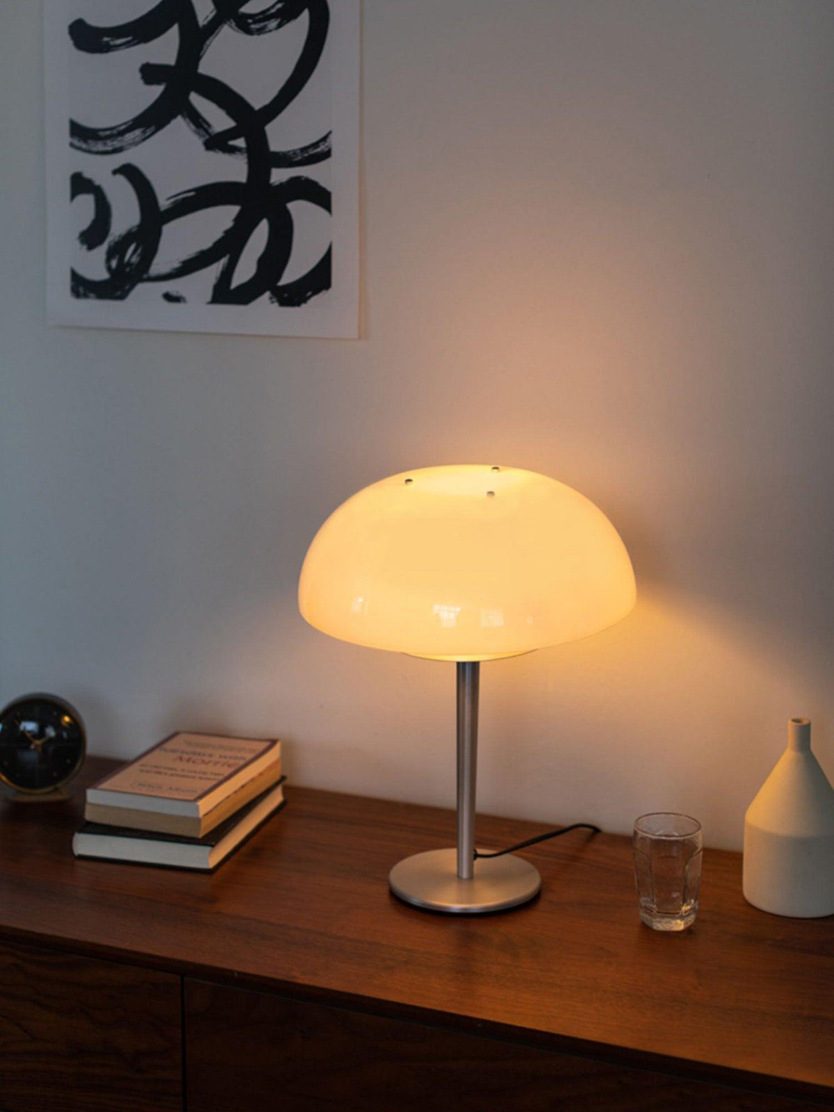 Nilten moderne Tischleuchte aus Glas