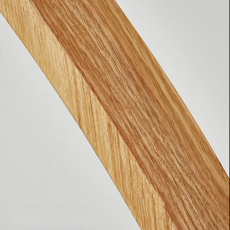Muto Einzigartige LED Stehlampe Holz Metall Wohnzimmer