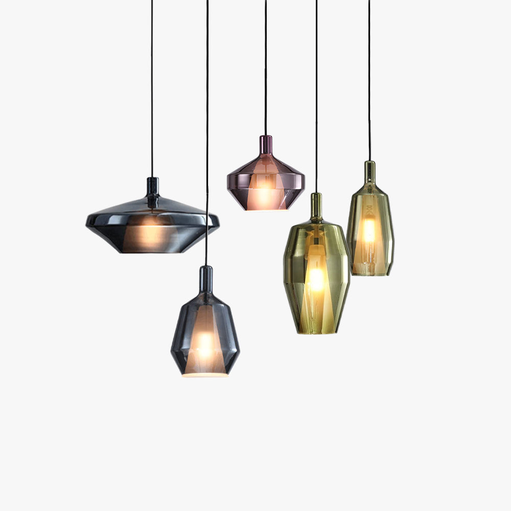 Valentina Modern Glas Pendelleuchte Wohnzimmer