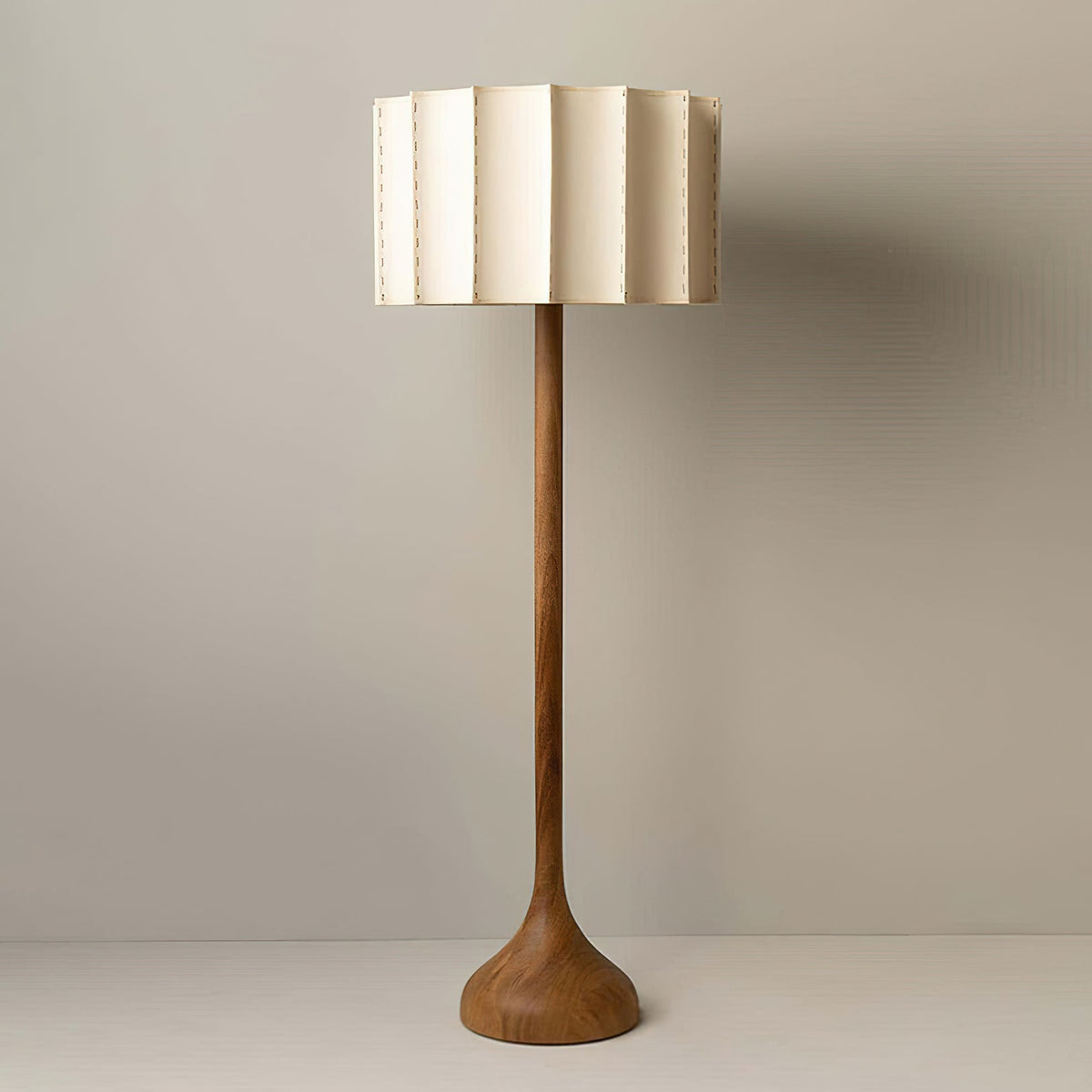 Bexi Minimalistische Stehleuchte aus Holz