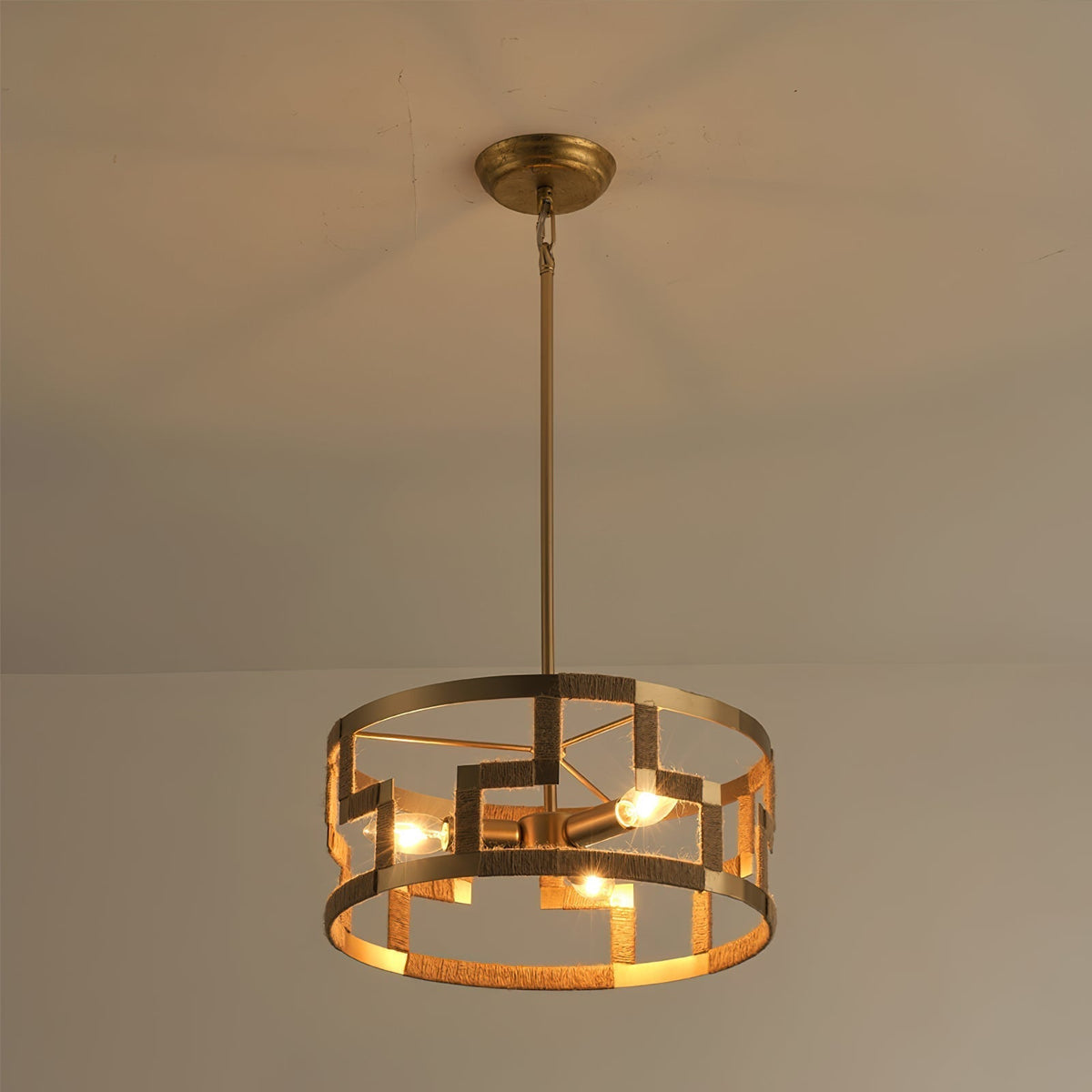 Matrix Gold Pendelleuchte