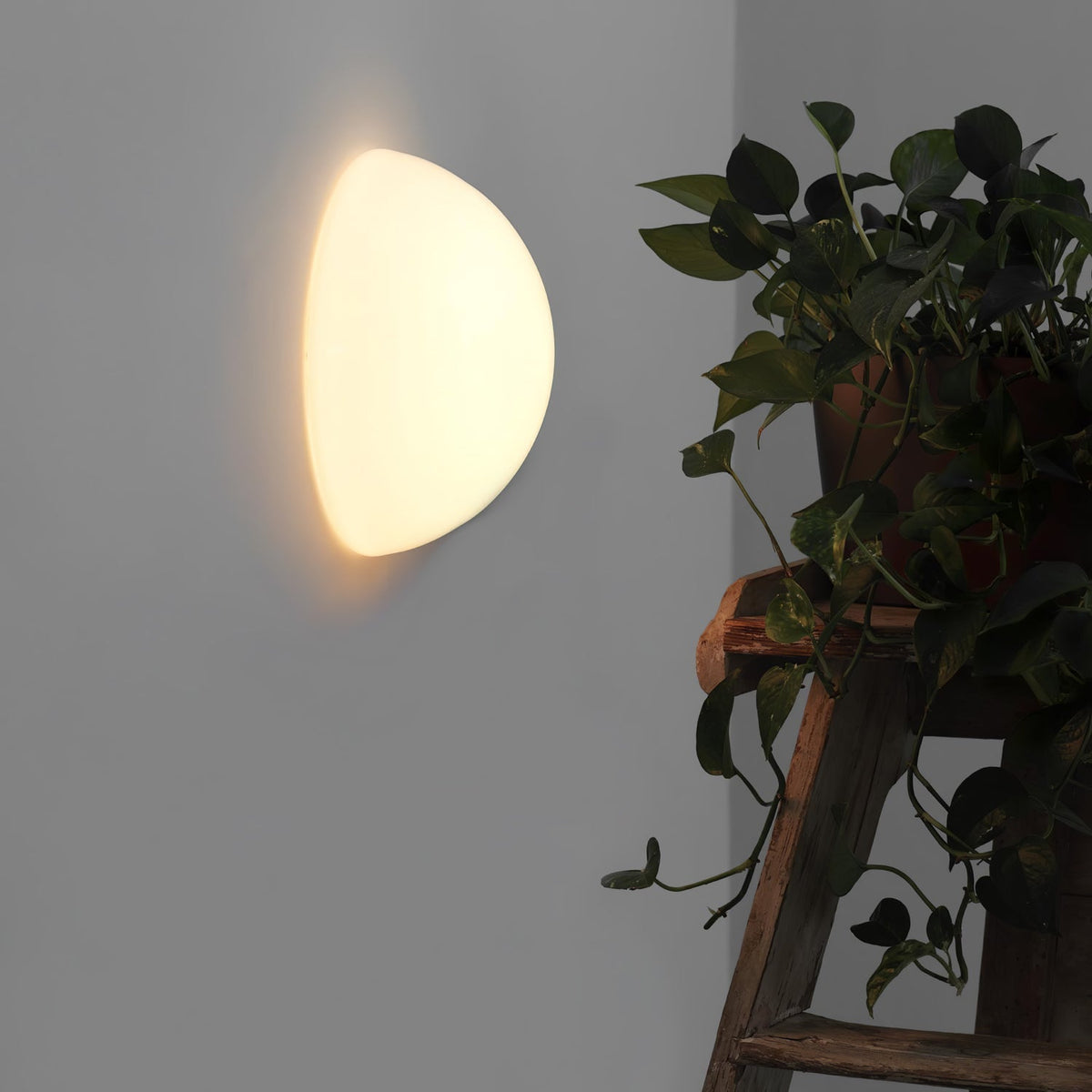Vesilis zeitgenössische minimalistische Glas-Wandleuchte
