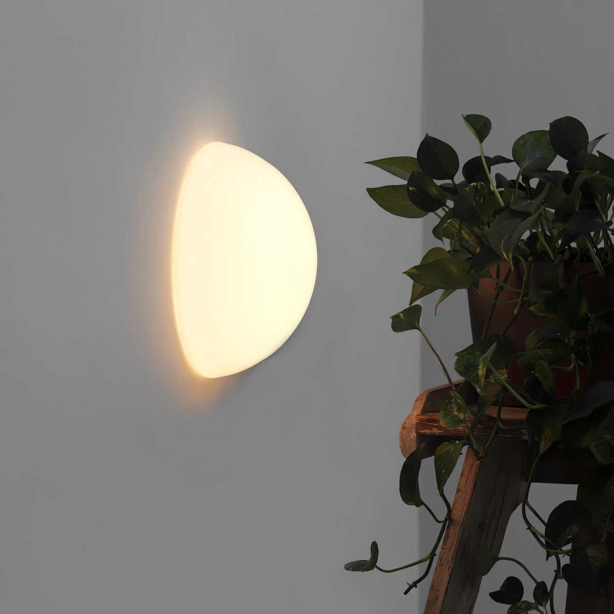 Vesilis zeitgenössische minimalistische Glas-Wandleuchte