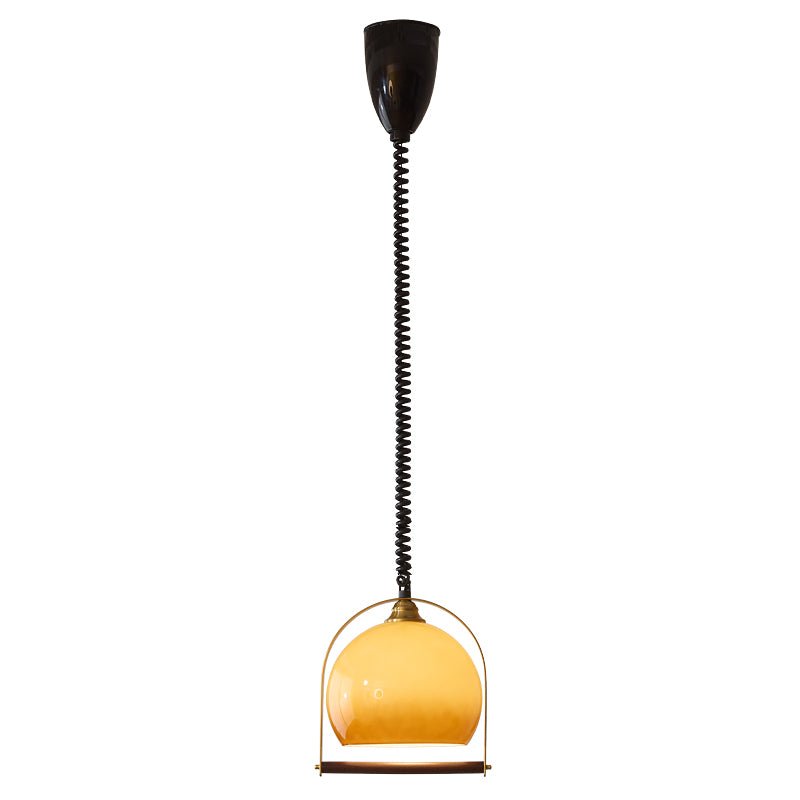 Halcyon zeitgenössische minimalistische Bogen-Holz-Pendelleuchte