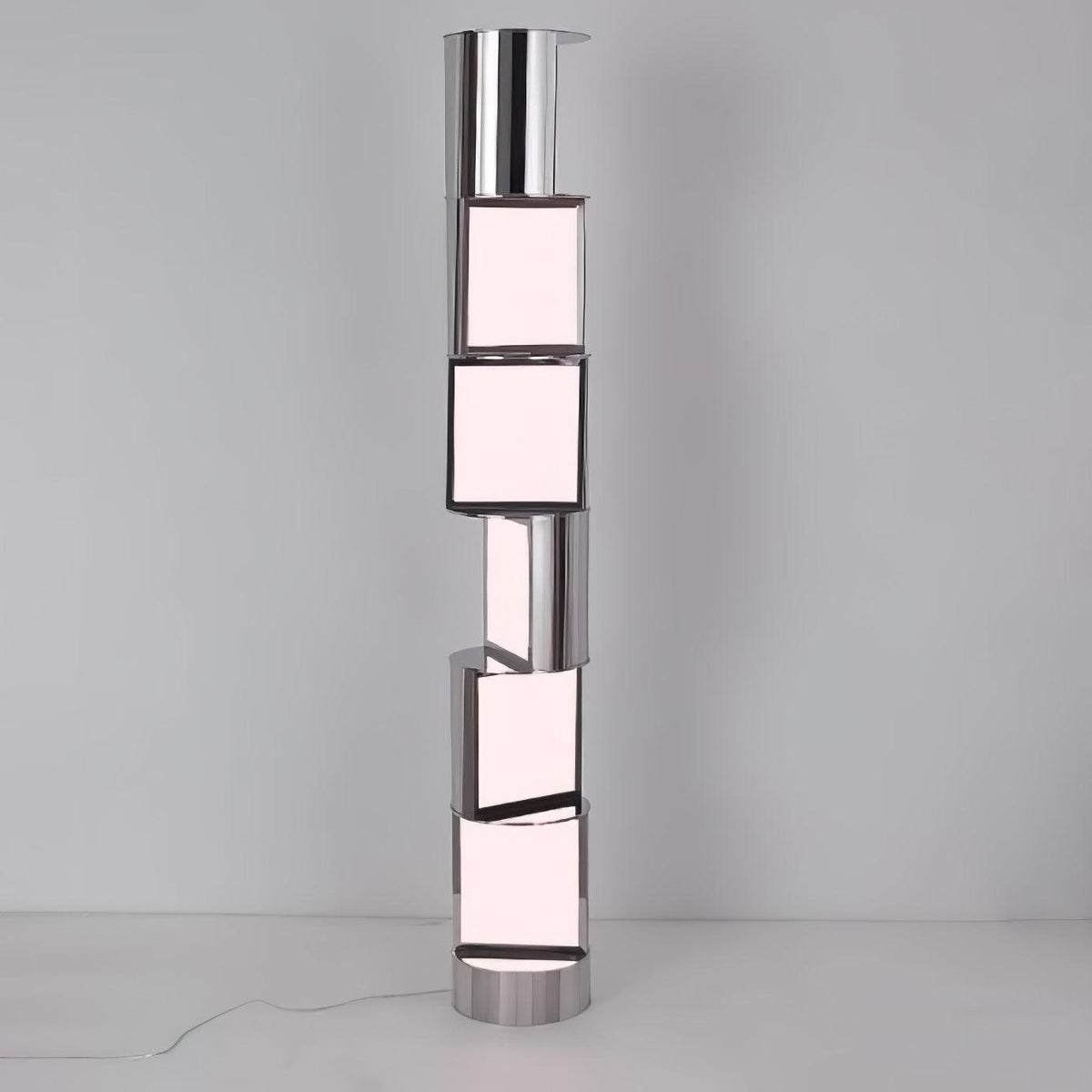 Votary Acryl-Säulen-Stehleuchte