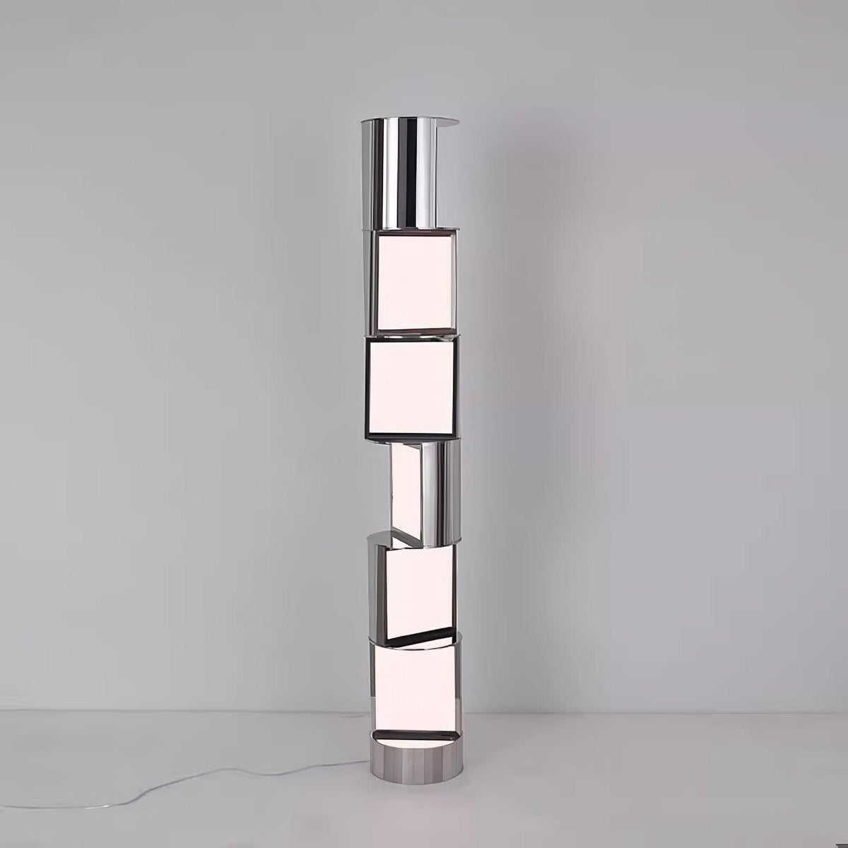 Votary Acryl-Säulen-Stehleuchte