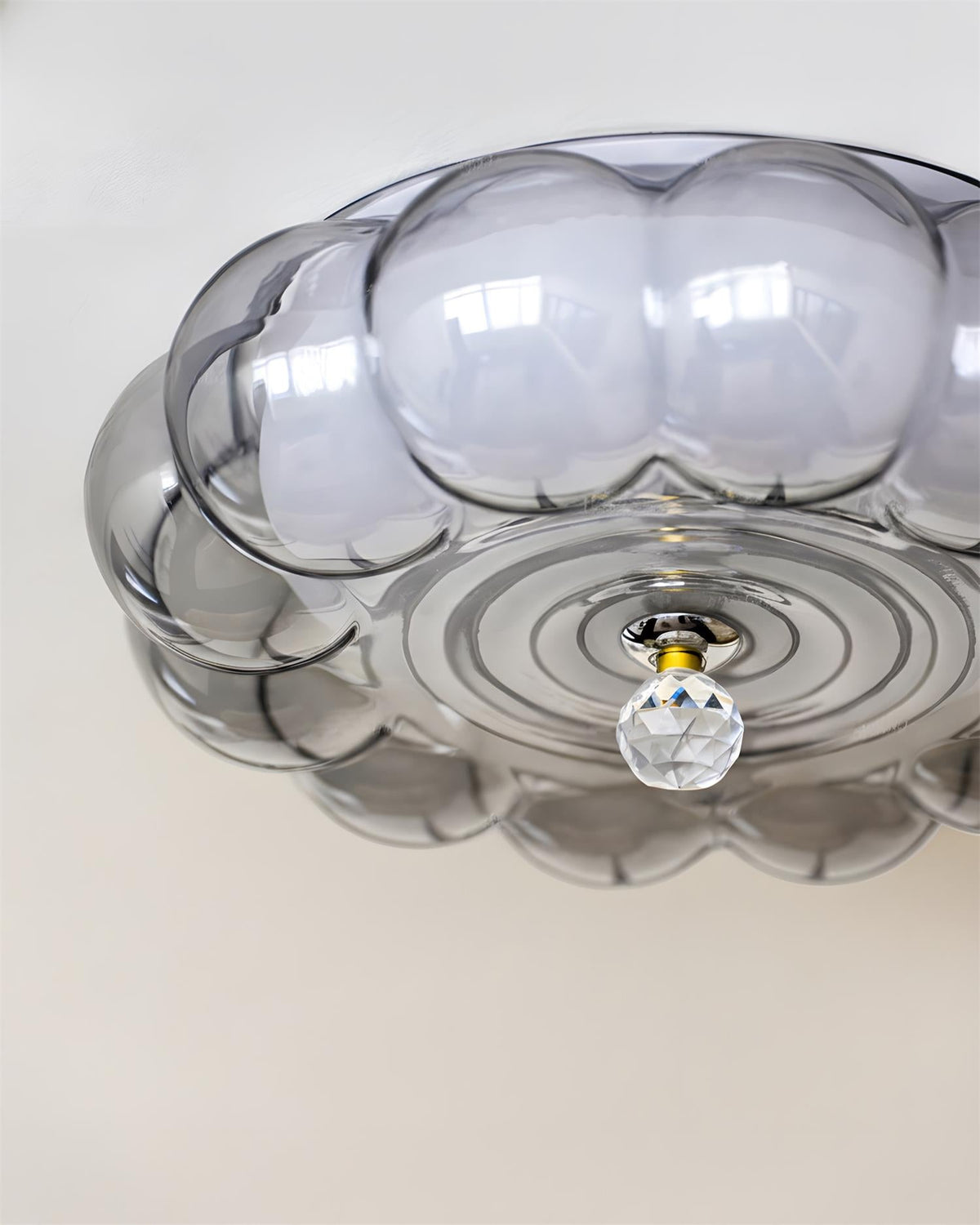 Celorel Deckenleuchte aus Rauchgrauem Glas