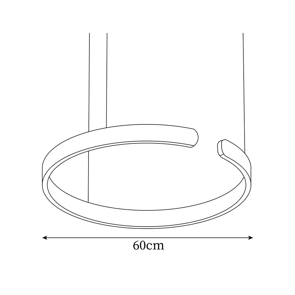 Ringe Pendelleuchte