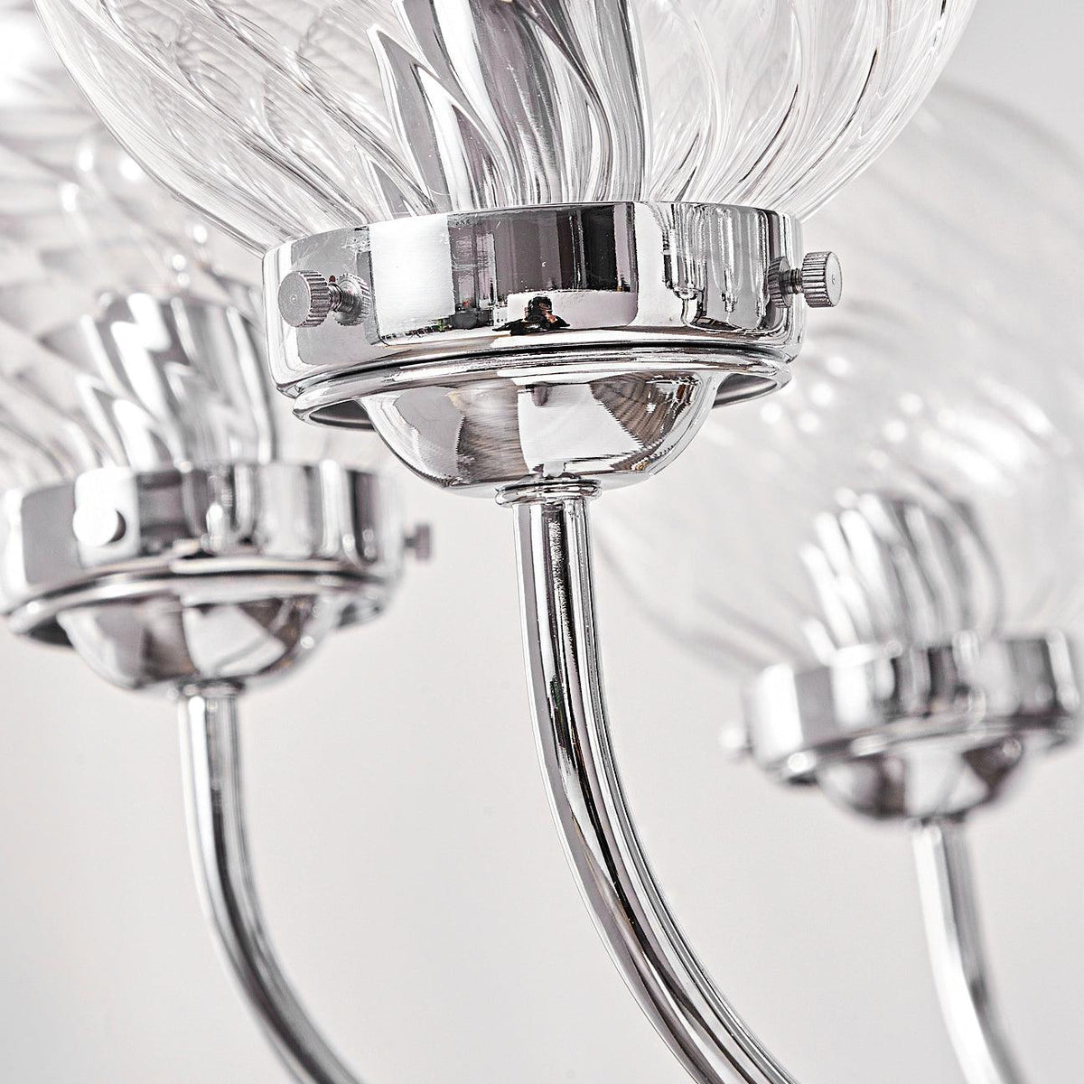 Armiriel Elegance Kronleuchter aus Glas im nordischen Stil