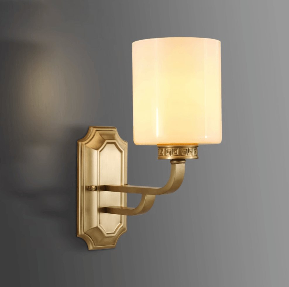 Regal Classic Messing-Wandleuchte